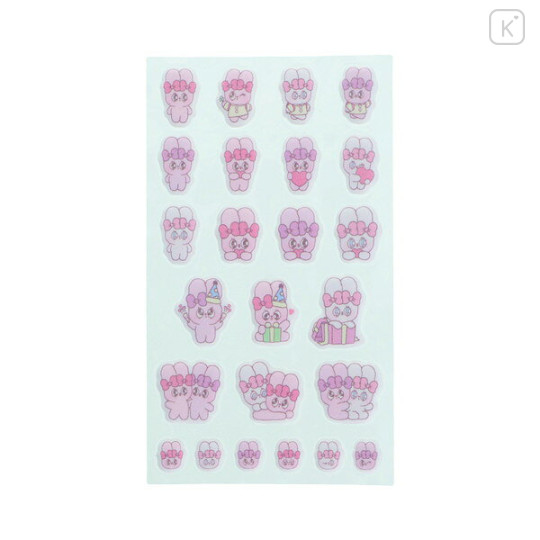 Japan Esther Bunny Flocky Sticker - Esther Bunny Little Mix - 3