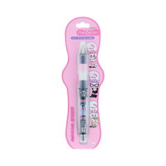 Japan Esther Bunny Dr. Grip Play Border Shaker Mechanical Pencil - Black