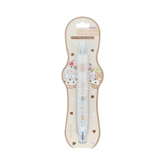 Japan Mikko Illustrations Dr. Grip Play Border Shaker Mechanical Pencil - Beige