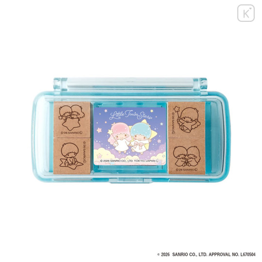 Japan Sanrio Mini Stamp Set - Little Twin Stars - 1