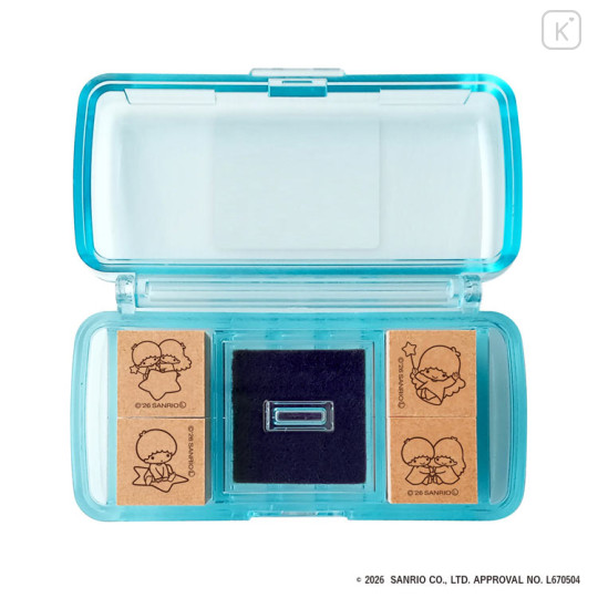 Japan Sanrio Mini Stamp Set - Little Twin Stars - 2