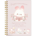 Japan San-X B6SP Notebook - Sugarcocomuu : Sugarcocomuu's Holiday Pink - 1