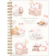 Japan San-X B6SP Notebook - Sugarcocomuu : Sugarcocomuu's Holiday White