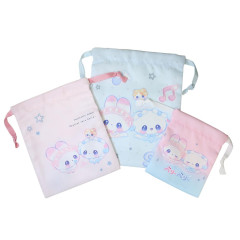 Japan Kamio Drawstring Bag Set - Magical Berry Berry : Wagamama Angel Vol. 3