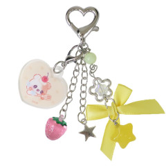 Japan Kamio Gem Keychain - Magical Berry Berry : Raspberry Vol. 3