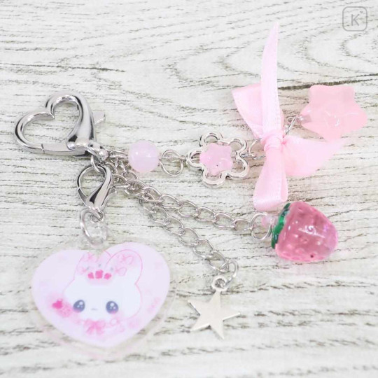 Japan Kamio Gem Keychain - Magical Berry Berry : Strawberry Vol. 3 - 2