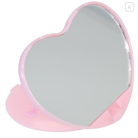 Japan Kamio Hand Mirror with Stone Heart - Magical Berry Berry : Pink Vol. 3 - 3