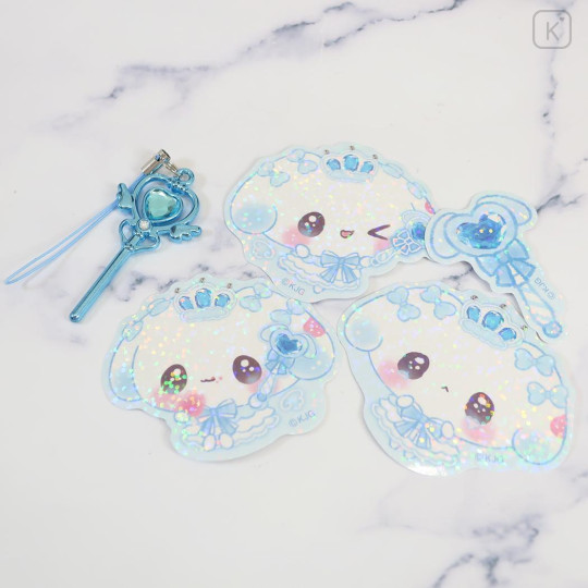 Japan Kamio Flake Stickers with Charm - Magical Berry Berry : Blueberry Vol. 3 - 2