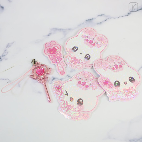 Japan Kamio Flake Stickers with Charm - Magical Berry Berry : Strawberry Vol. 3 - 2