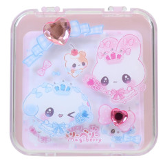Japan Kamio Memo Pad with Clear Case - Magical Berry Berry : Princess Vol. 3