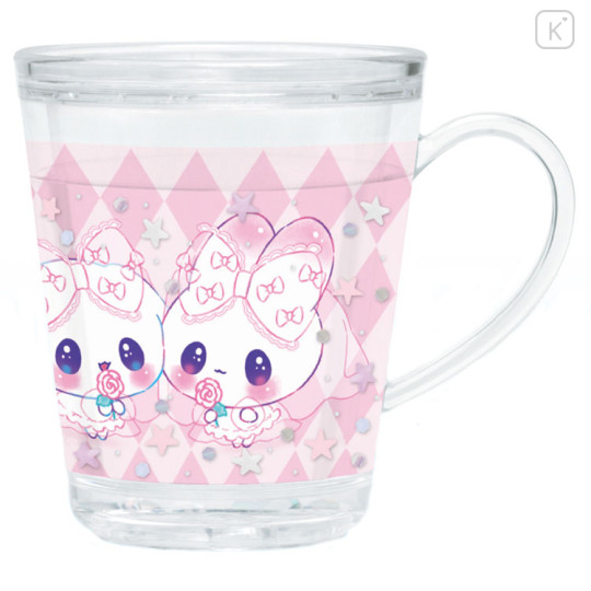 Japan Kamio Glitter Plastic Cup - Magical Berry Berry : Dress - 1