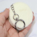 Japan San-X Fluffy Double Compact Mirror Keychain - Korilakkuma - 2