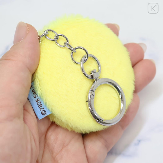 Japan San-X Fluffy Double Compact Mirror Keychain - Kiiroitori - 2