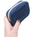 Japan Sanrio Denim Cosmetic Pouch - Usahana - 2