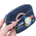 Japan Sanrio Denim Cosmetic Pouch - Usahana - 4