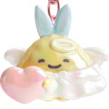 Japan San-X Figure Keychain - Sumikko Gurashi : Angel and Devil's Tail Aurora 3D Ajifurai no Shippo Fried Shrimp Angel - 2