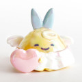 Japan San-X Figure Keychain - Sumikko Gurashi : Angel and Devil's Tail Aurora 3D Ajifurai no Shippo Fried Shrimp Angel - 4