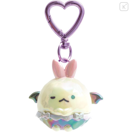 Japan San-X Figure Keychain - Sumikko Gurashi : Angel and Devil's Tail Aurora 3D Ebiten no Shippo Fried Shrimp Devil - 1