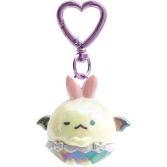Japan San-X Figure Keychain - Sumikko Gurashi : Angel and Devil's Tail Aurora 3D Ebiten no Shippo Fried Shrimp Devil
