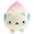 Japan San-X Keychain Plush - Nyan Nyan Nyanko : Always Together Peach - 2