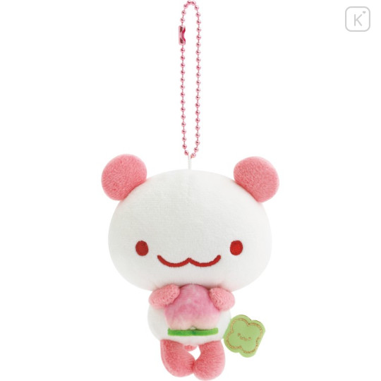 Japan San-X Keychain Plush - Always Together Momo Panda - 1