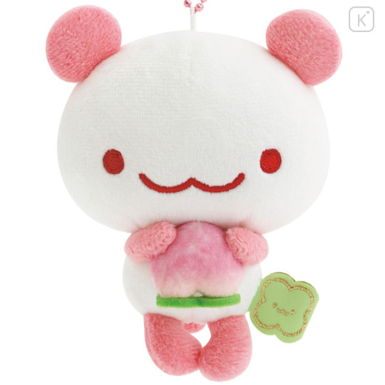 Japan San-X Keychain Plush - Always Together Momo Panda - 2