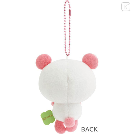 Japan San-X Keychain Plush - Always Together Momo Panda - 3