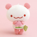 Japan San-X Keychain Plush - Always Together Momo Panda - 5