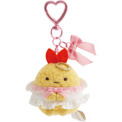 Japan San-X Hanging Plush - Sumikko Gurashi : Angel and Devil's Tail Ebifurai no Shippo Fried Shrimp Angel