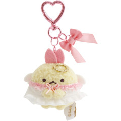 Japan San-X Hanging Plush - Sumikko Gurashi : Angel and Devil's Tail Ebiten no Shippo Fried Shrimp Angel