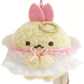 Japan San-X Hanging Plush - Sumikko Gurashi : Angel and Devil's Tail Ebiten no Shippo Fried Shrimp Angel - 2