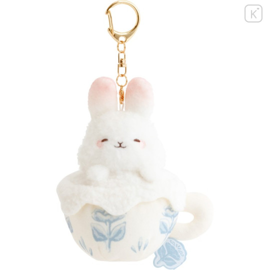 Japan San-X Hanging Plush Toy - Sugarcocomuu : Sugarcocomuu's Holiday Tea Cup - 1