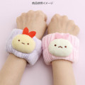 Japan San-X Wristband Set - Sumikko Gurashi : Angel and Devil's Tail Ebifurai no Shippo Fried Shrimp Face Purple - 4