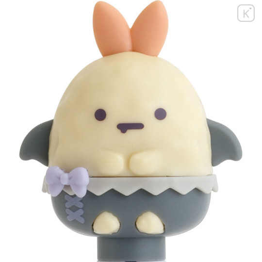 Japan San-X Action Mascot Ballpoint Pen - Sumikko Gurashi : Angel and Devil's Tail Ebifurai no Shippo Fried Shrimp Devil - 2