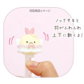 Japan San-X Action Mascot Ballpoint Pen - Sumikko Gurashi : Angel and Devil's Tail Ebifurai no Shippo Fried Shrimp Devil - 4