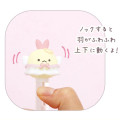 Japan San-X Action Mascot Ballpoint Pen - Sumikko Gurashi : Angel and Devil's Tail Ebiten no Shippo Fried Shrimp Angel - 4