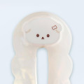 Japan San-X Acrylic Hair Clip - Ishiyowa-chan : Pearl Marble - 2