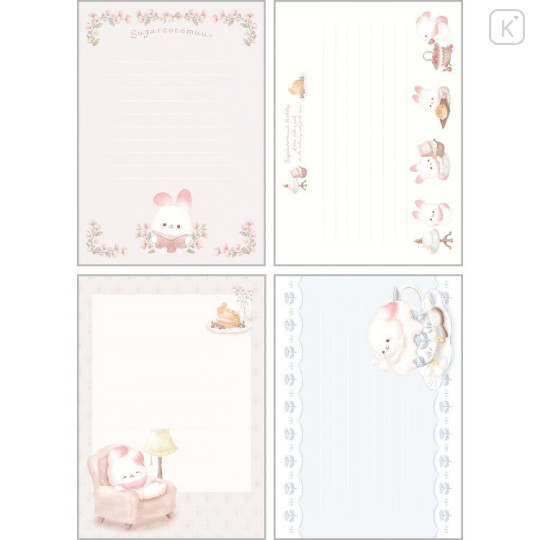 Japan San-X A6 Notepad - Sugarcocomuu : Sugarcocomuu's Holiday Pink - 2