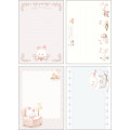 Japan San-X A6 Notepad - Sugarcocomuu : Sugarcocomuu's Holiday Pink - 2