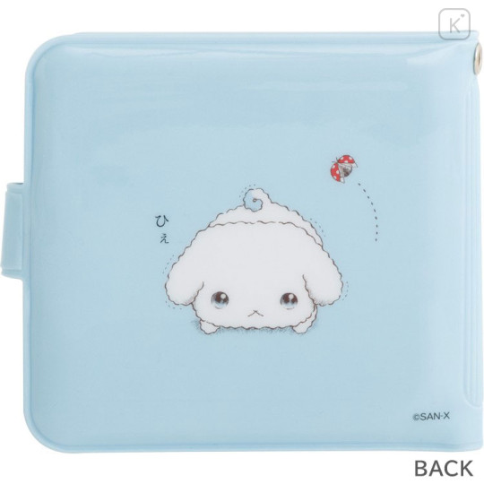 Japan San-X Vinyl Wallet - Buru Buru Dog : San-X Universe Blue - 2