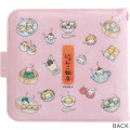Japan San-X Vinyl Wallet - Nyan Nyan Nyanko : San-X Universe Dim Sum Pink - 2