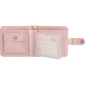 Japan San-X Vinyl Wallet - Nyan Nyan Nyanko : San-X Universe Dim Sum Pink - 3