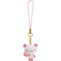Japan San-X Figure Keychain with Strap - San-X Universe Momo Panda - 2