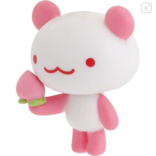 Japan San-X Figure Keychain with Strap - San-X Universe Momo Panda - 4