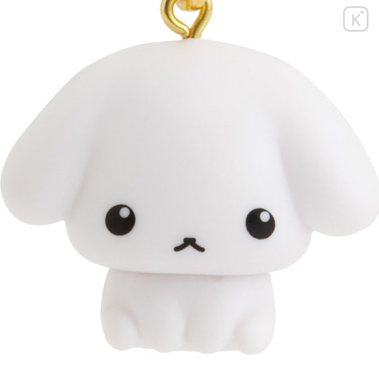 Japan San-X Figure Keychain with Strap - Buru Buru Dog : San-X Universe - 3