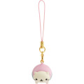 Japan San-X Figure Keychain with Strap - Nyan Nyan Nyanko : San-X Universe Peach - 2