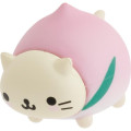 Japan San-X Figure Keychain with Strap - Nyan Nyan Nyanko : San-X Universe Peach - 4
