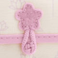 Japan San-X Cosmetic Pouch - Nyan Nyan Nyanko : San-X Universe Embroidered Peach - 4