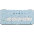 Japan San-X Tin Pencil Case - Buru Buru Dog : San-X Universe Blue - 2