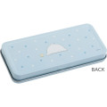 Japan San-X Tin Pencil Case - Buru Buru Dog : San-X Universe Blue - 3
